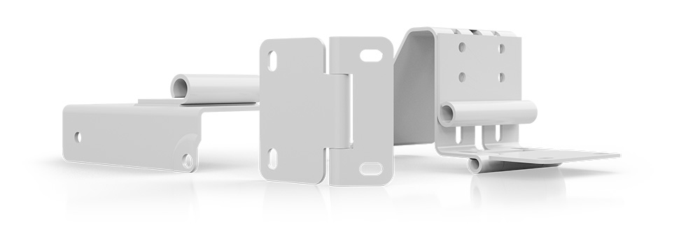 Side hardware in the RAL 9016 color